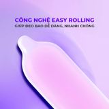 Bao cao su Okamoto Crown - Siêu mỏng nhẹ và mềm mại - Hộp 10 cái - Gwen Shop Chính Hãng