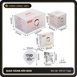 (Che Tên) Bao Cao Su OLO Viên Bi Silicon Lớn Ở Đầu - Siêu Mỏng 001 - Tăng Kích Thước Chạm Điểm G Cao Cấp Bảo Đảm