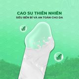 Bao cao su Okamoto 0.03 Real Fit - Siêu mỏng, co rút ôm sát - Hộp 3 cái - Gwen Shop Chính Hãng