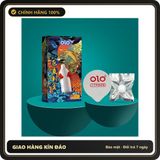 (Che Tên) Bao Cao Su OLO Gai Râu Vảy Có Bi Silicon - Siêu Mỏng 0.01 - Nhiều Gel Boi Tron Hỗ Trợ 24/7