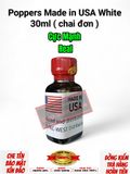 ( Sale ) Popper Mỹ 30ml Hàng Real Cực Mạnh, Dòng Cực Mạnh, Phê Lâu Cho Ng Lờn, Lâu Năm 