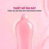 Bao cao su Okamoto 0.03 Hyaluronic Acid - Siêu mỏng, bôi trơn dưỡng ẩm - Hộp 3 cái - Gwen Shop Chính Hãng
