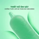Bao cao su Okamoto Harmony - Gân sọc, siêu mỏng - Hộp 10 cái - Gwen Shop Chính Hãng