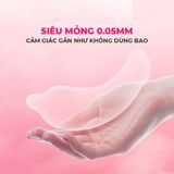 Bao cao su Okamoto Skinless Skin Vanilla - Hương vani, mềm mại - Hộp 10 cái - Gwen Shop Chính Hãng