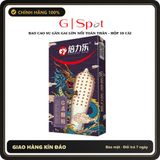 (Che Tên) Bao Cao Su Gân Gai Lớn Nổi Toàn Thân Rồng Lộn HBM - Hộp 10 Cái Giao Nhanh Toàn Quốc