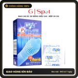 (Che Tên) Bao Cao Su 3D Mỏng Siêu Gai Kích Thích Tăng Cảm Giác Cho Nữ - Hộp 10 Cái - Hàng Mới Về