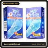 (Che Tên) Bao Cao Su 3D Mỏng Siêu Gai Kích Thích Tăng Cảm Giác Cho Nữ - Hộp 10 Cái 310748 - Hàng Mới Về