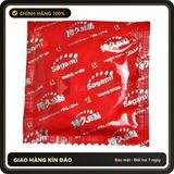 (Che Tên) Bao Cao Su Sagami Xtreme Feel Long Gai Kéo Dài Thời Gian - Hộp 10 Cái - Tặng Gel Gói Cao Cấp Bảo Đảm