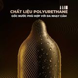 Bao cao su Durex 001 - Siêu mỏng, 54mm - Hộp 6 cái - Gwen Shop Chính Hãng