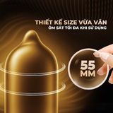 Bao cao su Durex 001 - Siêu mỏng, 54mm - Hộp 6 cái - Gwen Shop Chính Hãng