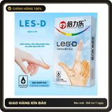 (Che Tên) Bao Cao Su Ngón Tay Les-d Beilile, Nóng Ấm Có Gai - Hộp 8 Cái 789259 Chuẩn Auth