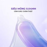 Bao cao su Firon Max 54 - Size 54mm, siêu mỏng, kéo dài thời gian - Hộp 10 cái - Gwen Shop Chính Hãng