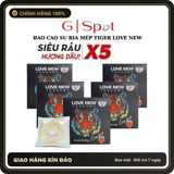 (Che Tên) Bao Cao Su Gai Râu Tiger Love New 789260 Bảo Mật Tuyệt Đối