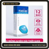 (Che Tên) Bao Cao Su Lâu Ra Power Men Viara Trắng – Siêu Mỏng Nhiều Gel Kéo Dài Thời Gian - Hộp 12 Cái 789262 Giao Nhanh Toàn Quốc