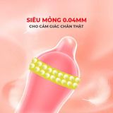 Bao cao su Firon Blaze - Hộp 1 bao 2 vòng bi siêu lớn + 1 bao Firon Rush ( - Hộp 2 cái) - Gwen Shop Chính Hãng