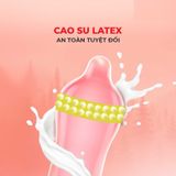 Bao cao su Firon Blaze - Hộp 1 bao 2 vòng bi siêu lớn + 1 bao Firon Rush ( - Hộp 2 cái) - Gwen Shop Chính Hãng