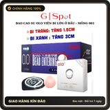 (Che Tên) Bao Cao Su OLO Viên Bi Silicon Lớn Ở Đầu - Siêu Mỏng 001 - Tăng Kích Thước Chạm Điểm G 789268 Bảo Mật Tuyệt Đối