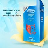 Bao cao su Durex Love - Siêu mỏng, hương vani - Hộp 10 cái - Gwen Shop Chính Hãng
