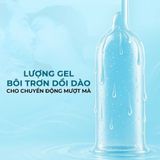 Bao cao su Durex Love - Siêu mỏng, hương vani - Hộp 10 cái - Gwen Shop Chính Hãng