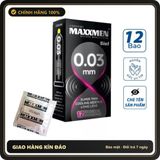 (Che Tên) Bao Cao Su 49mm Maxxmen 003 5in1, Size Nhỏ Siêu Mỏng Chống Xuất Tinh Sớm Kéo Dài Thời Gian Quan Hệ 789276 Chuẩn Auth