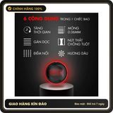 (Che Tên) Bao Cao Su Shell Performax 6 In 1- Gân Gai Khắp Thân Siêu Mỏng 789284 Cao Cấp Bảo Đảm