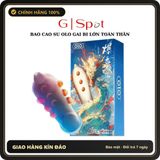 (Che Tên) Bao Cao Su OLO Rồng Lộn, Gai Bi Lớn Tăng Kích Thước, Tăng Cảm Giác Cho Nữ - Hộp 1 Gai + 1 Bi 789288 Hộp Trắng Kín