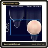 (Che Tên) Bao Cao Su OLO Rồng Lộn, Gai Bi Lớn Tăng Kích Thước, Tăng Cảm Giác Cho Nữ - Hộp 1 Gai + 1 Bi 789288 Hộp Trắng Kín