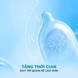 Bao cao su Powergra Feel X - Siêu mỏng, kéo dài, hương nhân sâm - Hộp 10 cái - Gwen Shop Chính Hãng
