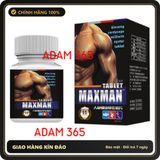(Che Tên) Viên uống cường dương MaxMan USA 16 viên (Sản phẩm shop ADAM 365) Chuẩn Auth