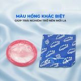 Bao cao su Sagami Six Fit V Tight Fit - Thiết kế 6 lần lượn sóng, siêu mỏng - Hộp 12 cái - Gwen Shop Chính Hãng
