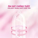 Bao cao su Shell Pulse Feather Touch 0.03 - Hương nước hoa cao cấp, siêu mỏng - Hộp 10 cái - Gwen Shop Chính Hãng