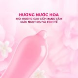Bao cao su Shell Pulse Feather Touch 0.03 - Hương nước hoa cao cấp, siêu mỏng - Hộp 10 cái - Gwen Shop Chính Hãng