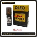 (Che Tên) Xịt kéo dài thời gian Oleo Lampo Max Power 12ml (Sản phẩm shop ADAM365) Chuẩn Auth