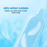 Bao cao su Shell Pulse Infinite Stealth - Hương nước hoa cao cấp, siêu mỏng, kéo dài - Hộp 10 cái - Gwen Shop Chính Hãng