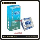(Che Tên) Bao cao su Oleo Cooling hộp 10 cái. - Hàng Mới Về - có hương thơm, ôm sát cảm giác thật, chất liệu latex an toàn