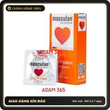 (Che Tên) Bao cao su Masculan Long Pleasure hộp 10 chiếc kéo dài thời gian chính hãng Đức Hỗ Trợ 24/7
