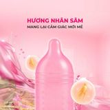 Bao cao su Firon Rush - Gân sọc, điểm nổi, kéo dài thời gian - Hộp 3 cái - Gwen Shop Chính Hãng