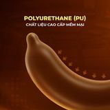 Bao cao su Okamoto 0.02 Hydro PU - Siêu mỏng, truyền nhiệt nhanh - Hộp 3 cái - Gwen Shop Chính Hãng