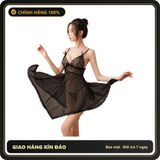 (Che Tên) Váy Ngủ Sexy WANNABE DNC14 - Đầm Ngủ Mỏng Manh Quyến Rũ Cho Phụ Nữ - Đồ Lót Gợi Cảm Để Tặng Chồng Cao Cấp Bảo Đảm