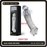 (Che Tên) Bao cao su đôn dên Wolf's Fang 1.0 rung đầu tăng kích thước. Hộp Trắng Kín
