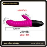 (Che Tên) Dương vật giả đa năng Vibration HEATNC 12 chế độ, phát nhiệt pin sạc Giao Nhanh Toàn Quốc