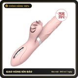 (Che Tên) Dương vật giả Evo Mars rung nhấp chuyển động đẩy tới và lui, liếm tăng khoái cảm Cao Cấp Bảo Đảm
