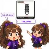 (Che Tên) Đôn Dên Khúc Giữa Tăng Kích Thước Meleon Chống Tuột - Bi (10.5 X 2.0) Chuẩn Auth