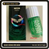 (Che Tên) Popper Neon Party Lọ 40ml Cao Cấp Bảo Đảm - chai 40ml, hương dịu không nồng, hàng chuẩn nhập khẩu