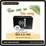 (Che Tên) Bao cao su OLO 0.01 Feeling Ultrathin siêu mỏng (hộp 10 chiếc) - Hàng Mới Về