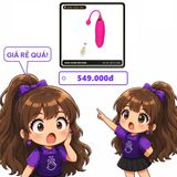 (Che Tên) Trứng rung hình dương vật Roseo B70Hana Hỗ Trợ 24/7
