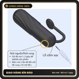 (Che Tên) Trứng rung mini YezakuraHana Giao Nhanh Toàn Quốc - sạc USB, chất liệu an toàn cho da, dễ vệ sinh