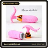 (Che Tên) Trứng rung 10 chế độ Booj B45Hana Hộp Trắng Kín - 10 chế độ rung, sạc USB, rung êm không tiếng động