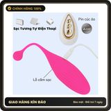 (Che Tên) Trứng rung điều khiển từ xa LuminousHana Cao Cấp Bảo Đảm