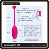 (Che Tên) Trứng rung điều khiển từ xa PantyHana Hỗ Trợ 24/7 - sạc USB, chất liệu an toàn cho da, dễ vệ sinh